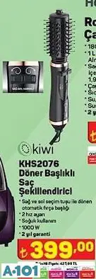 KİWİ DÖNER BAŞLIKLI SAÇ ŞEKİLLENDİRİCİ